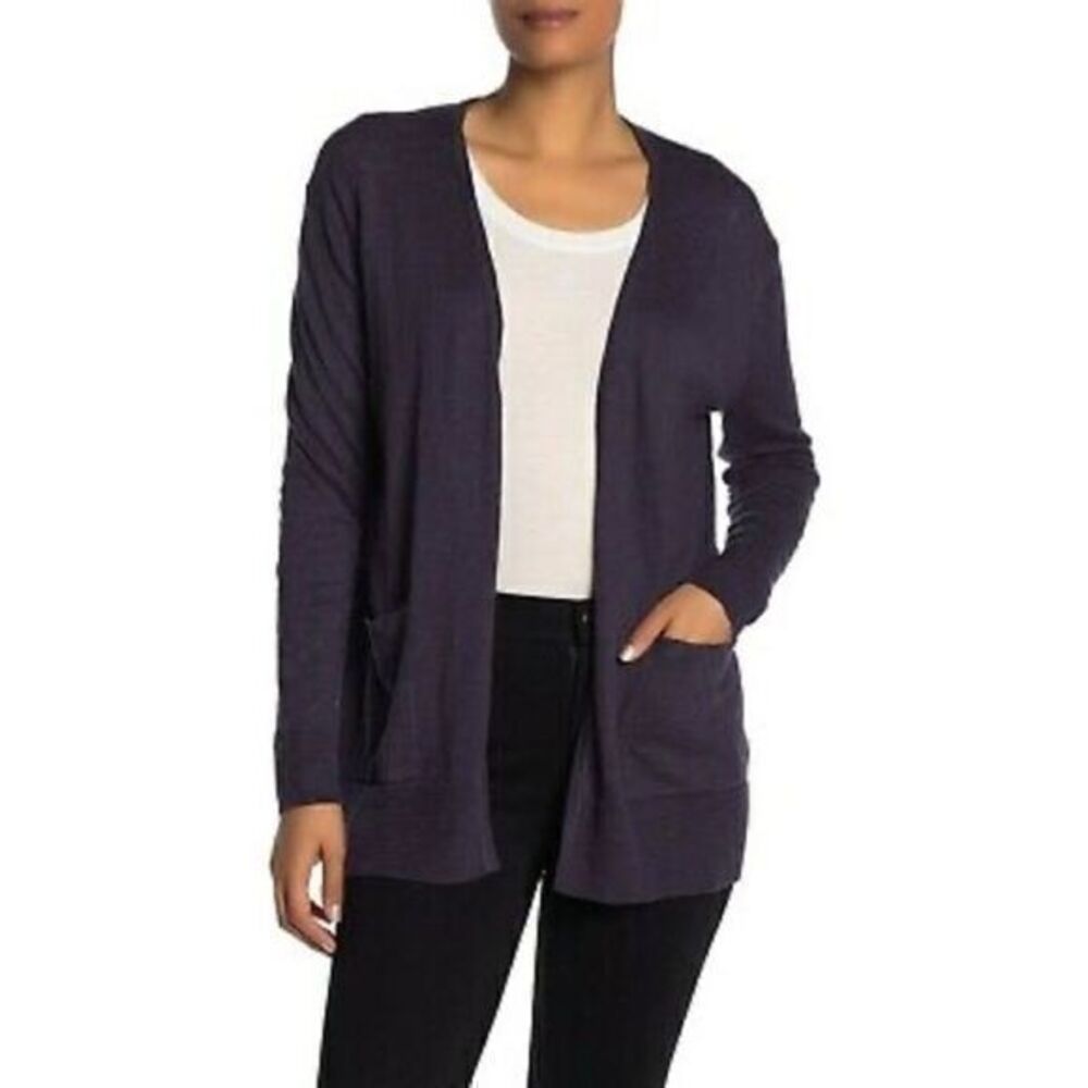 Madewell navy duster open front cardigan oversized small